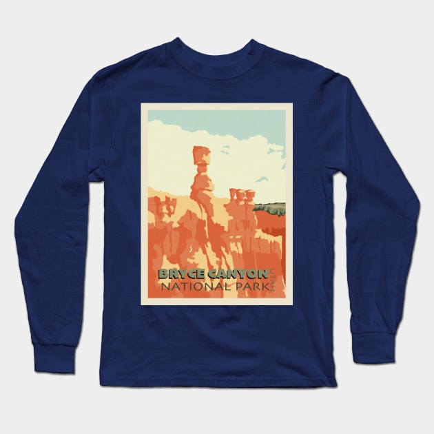 Bryce Canyon National Park Long Sleeve T-Shirt by sigsin